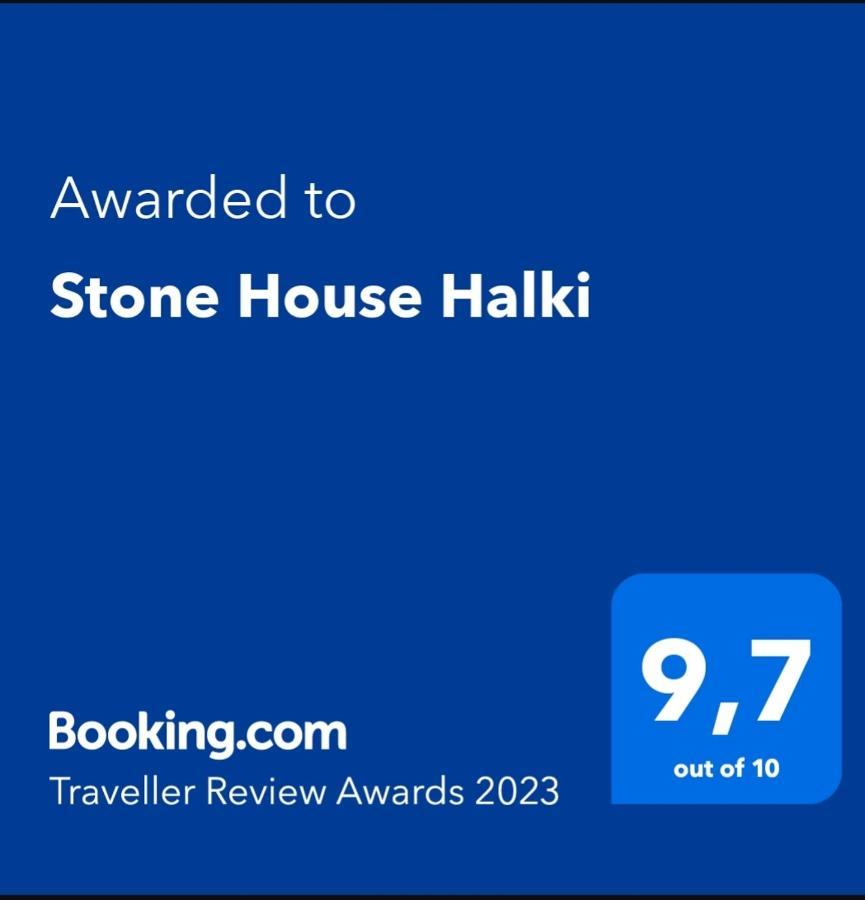 Stone House Halki Villa Exterior foto